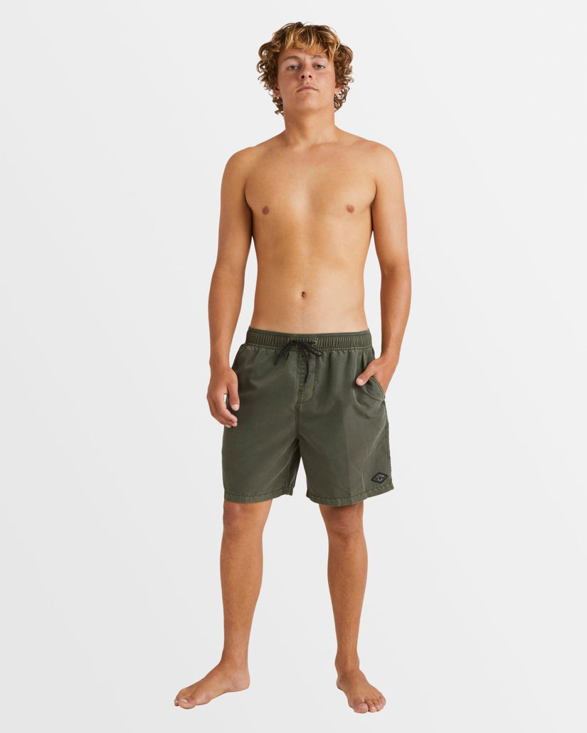 Mens All Day Overdye Layback Boardshorts