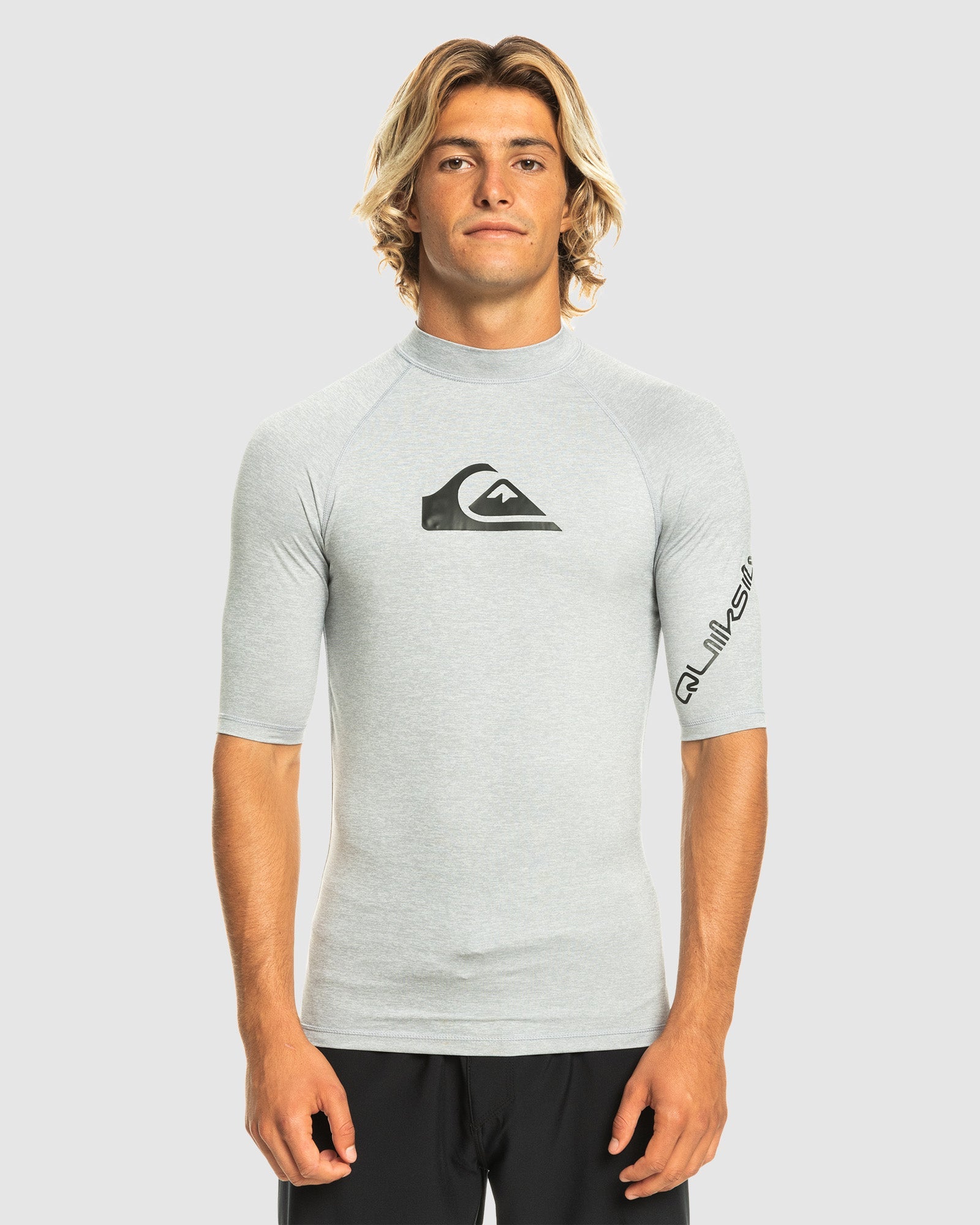 Buy Mens All Time Short Sleeve Upf 50 Rash Vest by Quiksilver Amazon Surf NZ