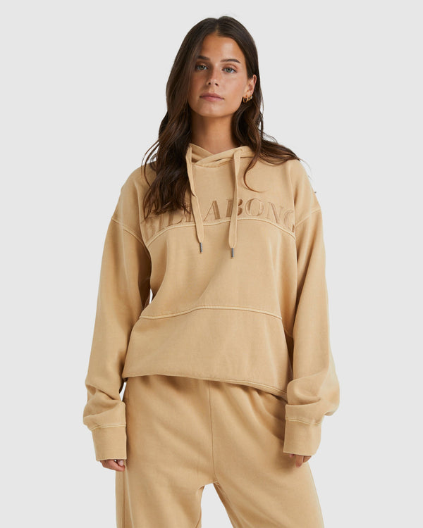 Womens Baseline Pop Hoodie